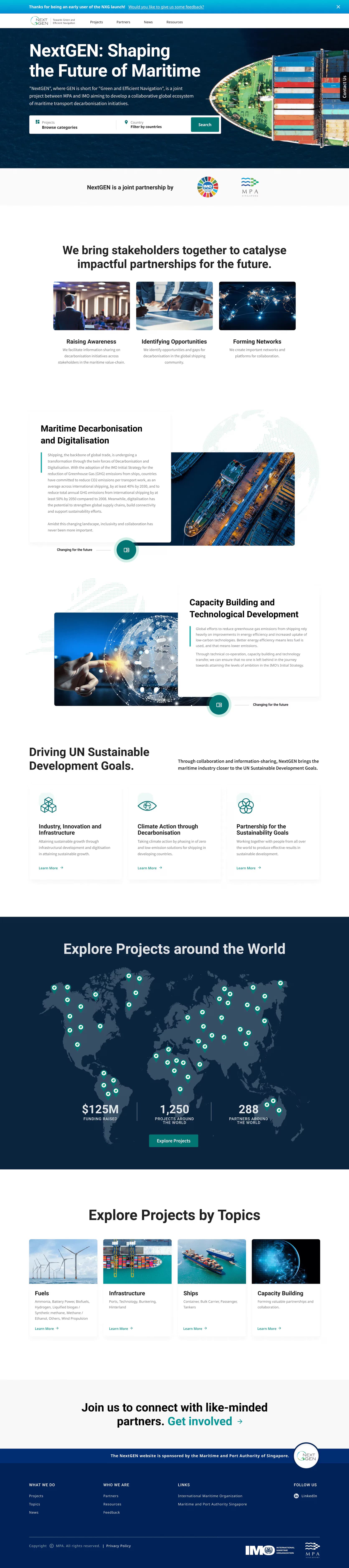 NextGEN Global Decarbonisation Initiative Right Section Image