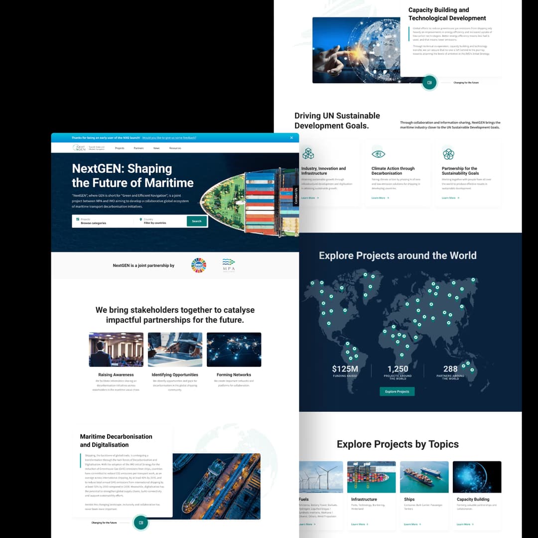 NextGEN Global Decarbonisation Initiative Header Image